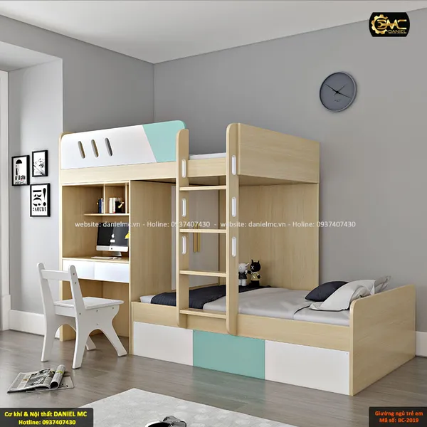 Giường ngủ trẻ em BC-2019