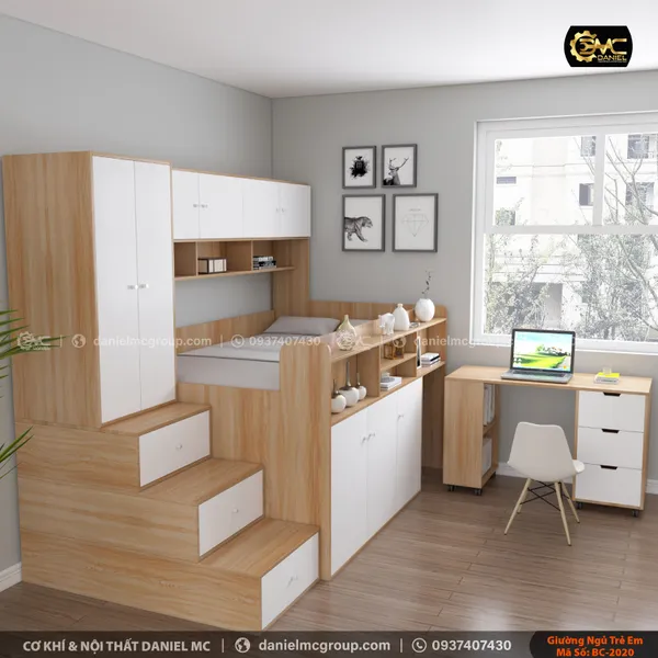 Giường ngủ trẻ em BC-2020
