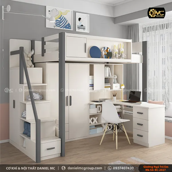 Giường ngủ trẻ em BC-2027
