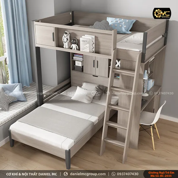 Giường ngủ trẻ em BC-2035