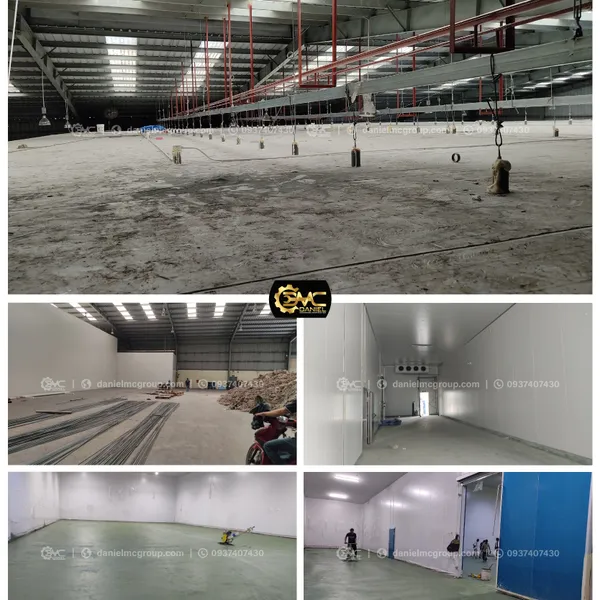 Thiết kế thi công kho lạnh 810 tấn, nhiệt độ -18 đến -25 độ C