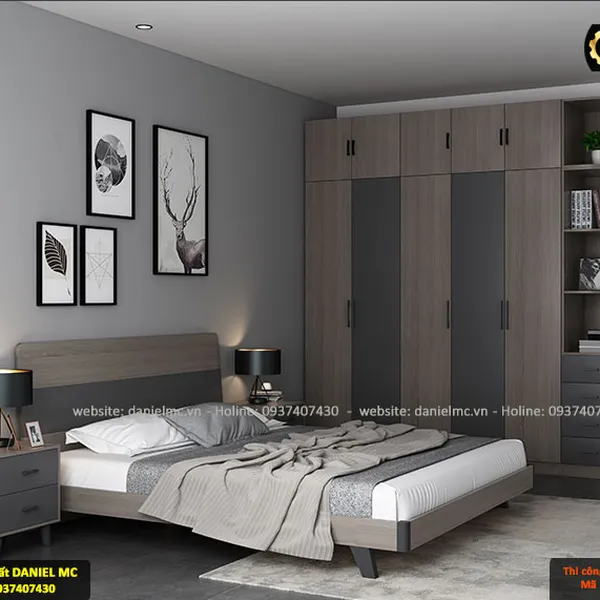 Phòng ngủ đẹp BRB-5002