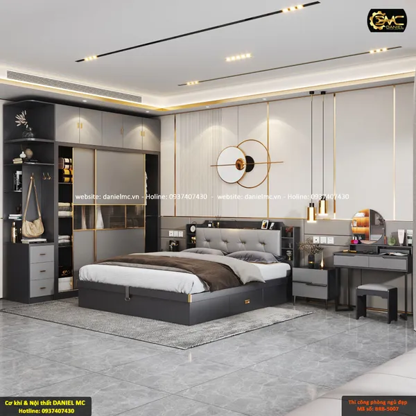 Phòng ngủ đẹp BRB-5007