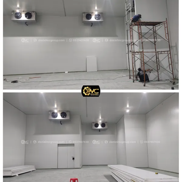 Thiết kế thi công kho lạnh 700 tấn, nhiệt độ -18 đến -25 độ C