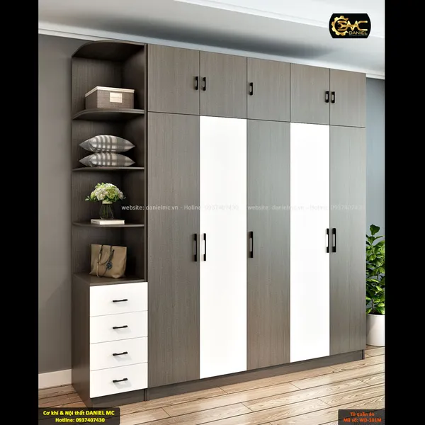 Tủ quần áo WD-101M