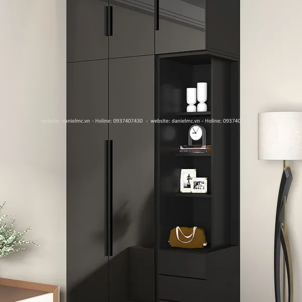 Tủ quần áo Acrylic bóng gương WD-112A