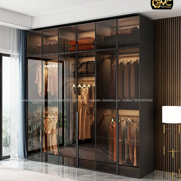 Tủ quần áo cánh kính WD-105K