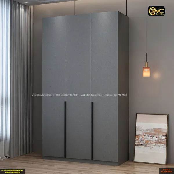 Tủ quần áo cánh kính WD-115K