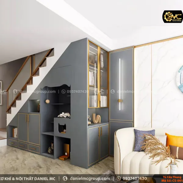 Tủ cầu thang CS-001