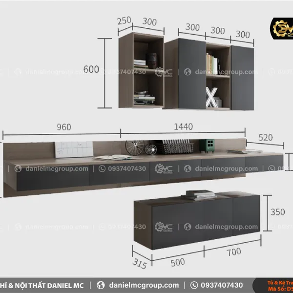 Kệ trang trí DS-003