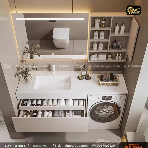 Tủ máy giặt WM-201