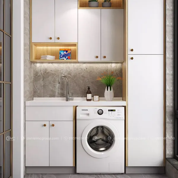 Tủ máy giặt WM-206