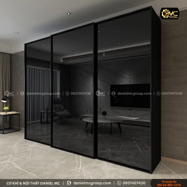 Tủ quần áo cánh kính WD-121K
