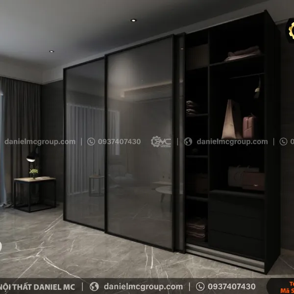 Tủ quần áo cánh kính WD-121K