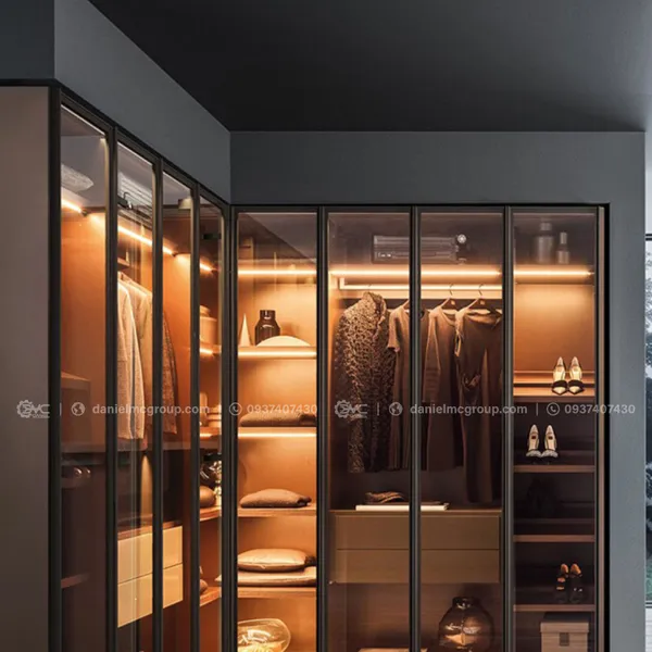 Tủ quần áo cánh kính WD-127K