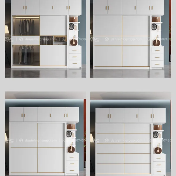 Tủ quần áo cánh kính WD-137K