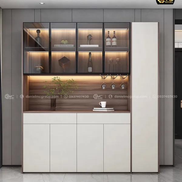 Tủ rượu cánh kính CW-204