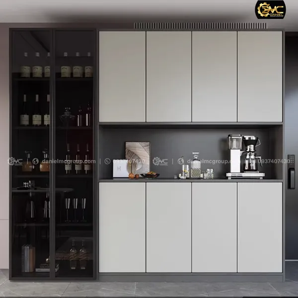 Tủ rượu cánh kính CW-207