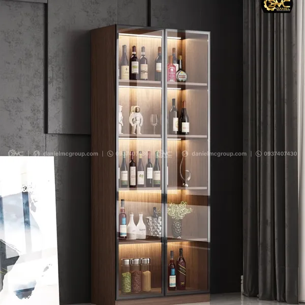 Tủ rượu cánh kính CW-208