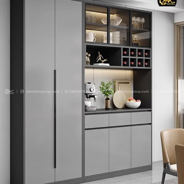 Tủ rượu cánh kính CW-210