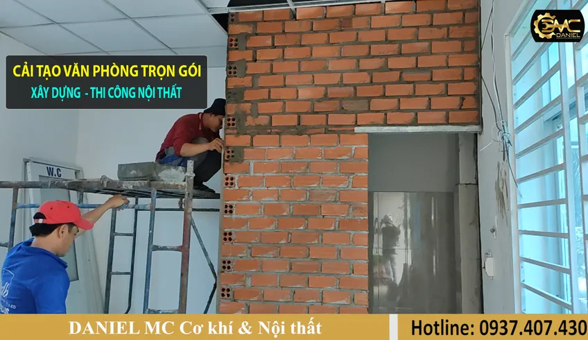 Cải tạo văn phòng, sửa văn phòng trọn gói, thiết kế thi công nội thất trọn gói - TP Thủ Đức