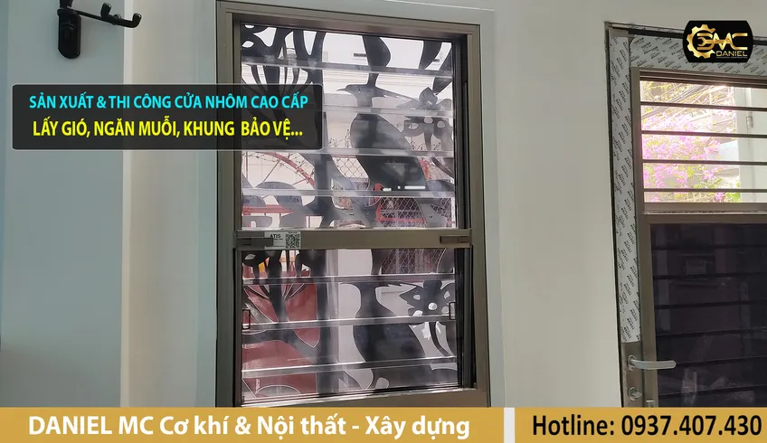 Sản xuất và thi công cửa nhôm cao cấp với hệ khung nhôm bảo vệ chắc chắn - TP Thủ Đức