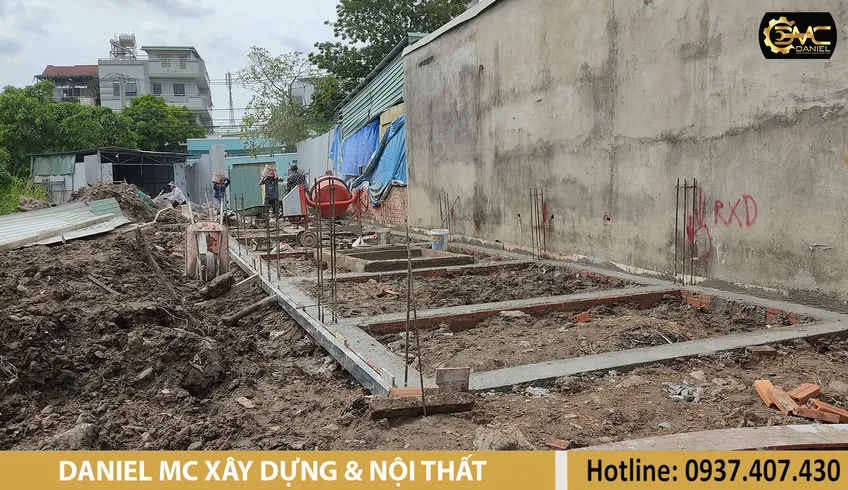 LƯU Ý QUAN TRỌNG khi đổ bê tông đà kiềng trong quá trình xây dựng nhà - TPHCM