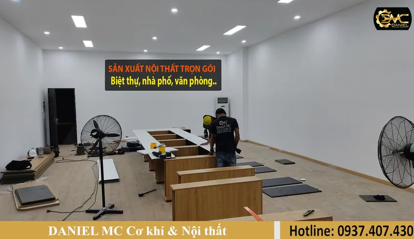 Xây dựng nhà xưởng, cải tạo nhà trọn gói, thi công nội thất văn phòng, thiết kế thi công nội thất trọn gói - Quận 1 HCM