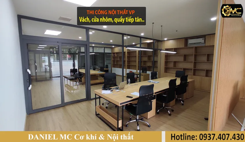 Thiết kế văn phòng và thi công nội thất văn phòng trọn gói, xây dựng văn phòng - Quận 3 HCM
