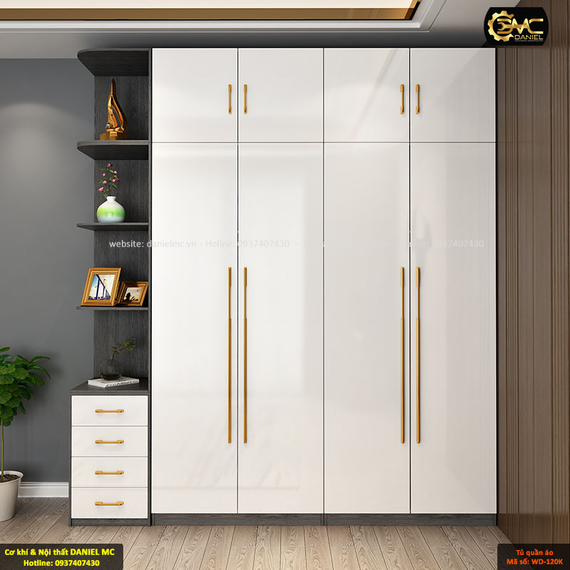 Tủ quần áo cánh kính WD-120K Tủ quần áo cánh kính WD-120K