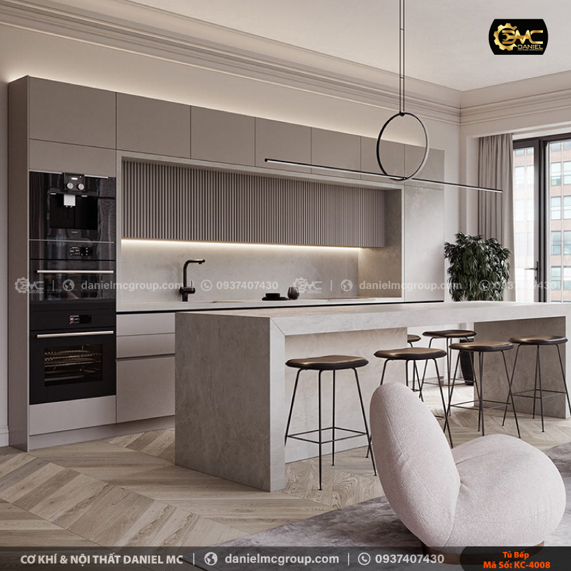 Tủ bếp đẹp KC-4008 Tủ bếp đẹp KC-4008
