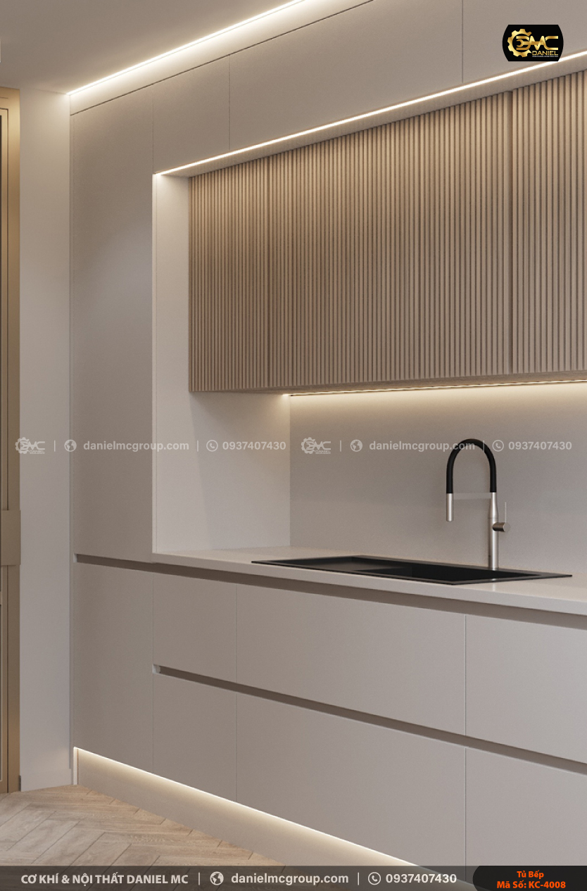 Tủ bếp đẹp KC-4008 Tủ bếp đẹp KC-4008
