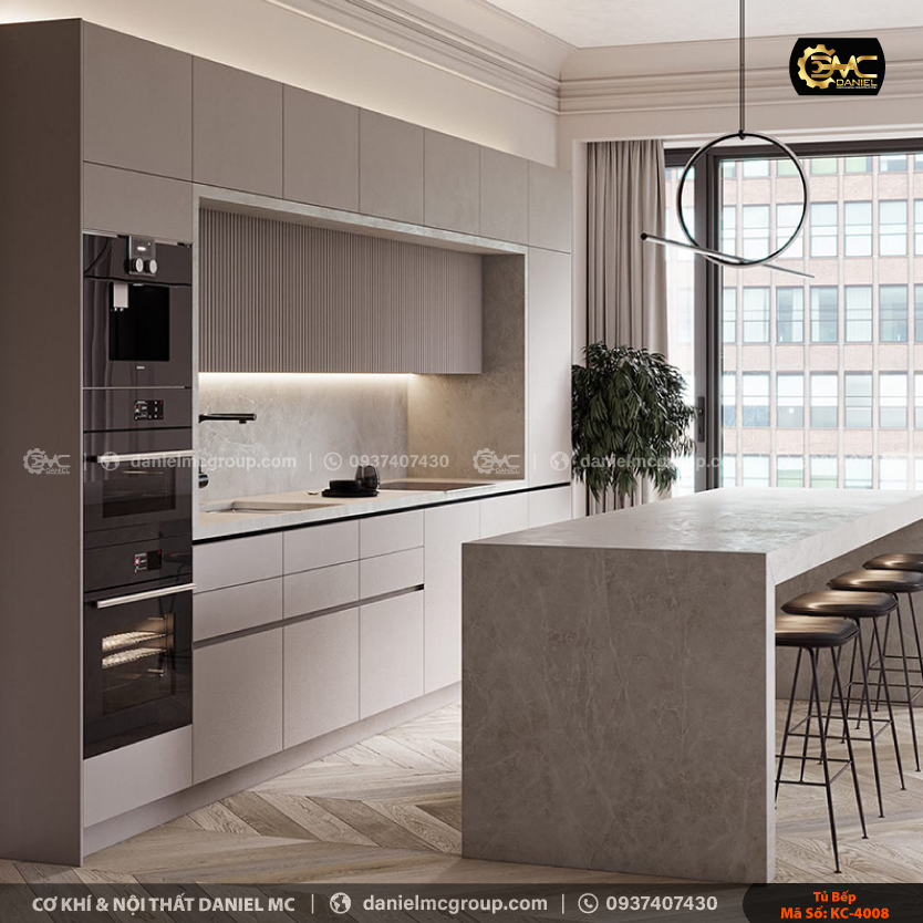 Tủ bếp đẹp KC-4008 Tủ bếp đẹp KC-4008