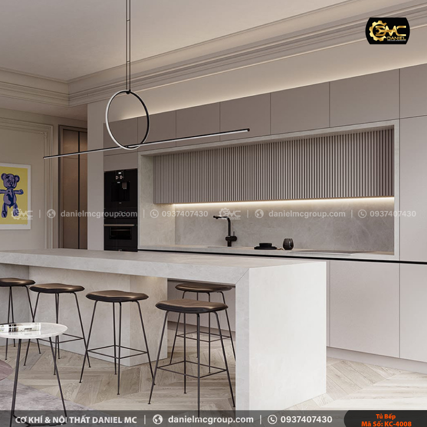Tủ bếp đẹp KC-4008 Tủ bếp đẹp KC-4008