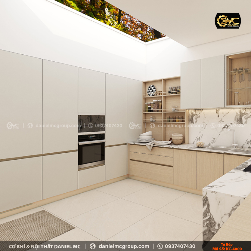 Tủ bếp đẹp KC-4009 Tủ bếp đẹp KC-4009