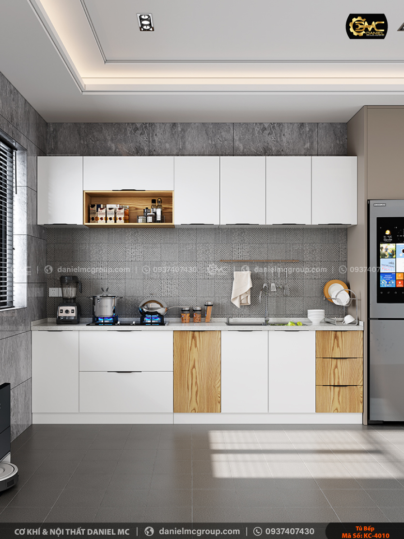 Tủ bếp đẹp KC-4010 Tủ bếp đẹp KC-4010