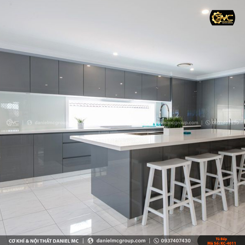 Tủ bếp đẹp KC-4011 Tủ bếp đẹp KC-4011