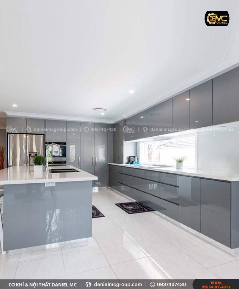 Tủ bếp đẹp KC-4011 Tủ bếp đẹp KC-4011
