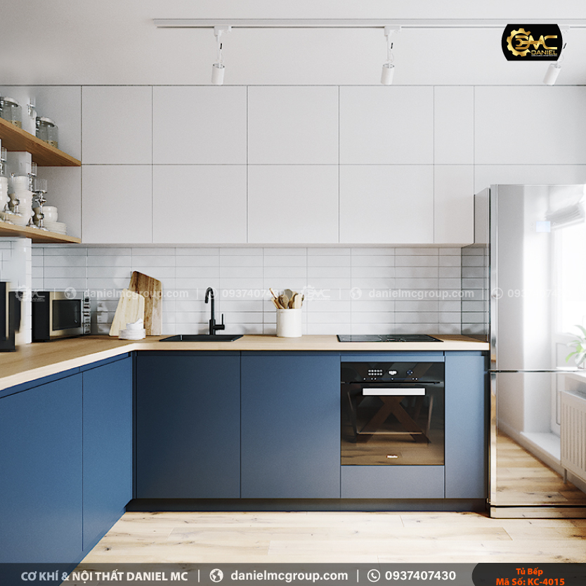 Tủ bếp đẹp KC-4015 Tủ bếp đẹp KC-4015