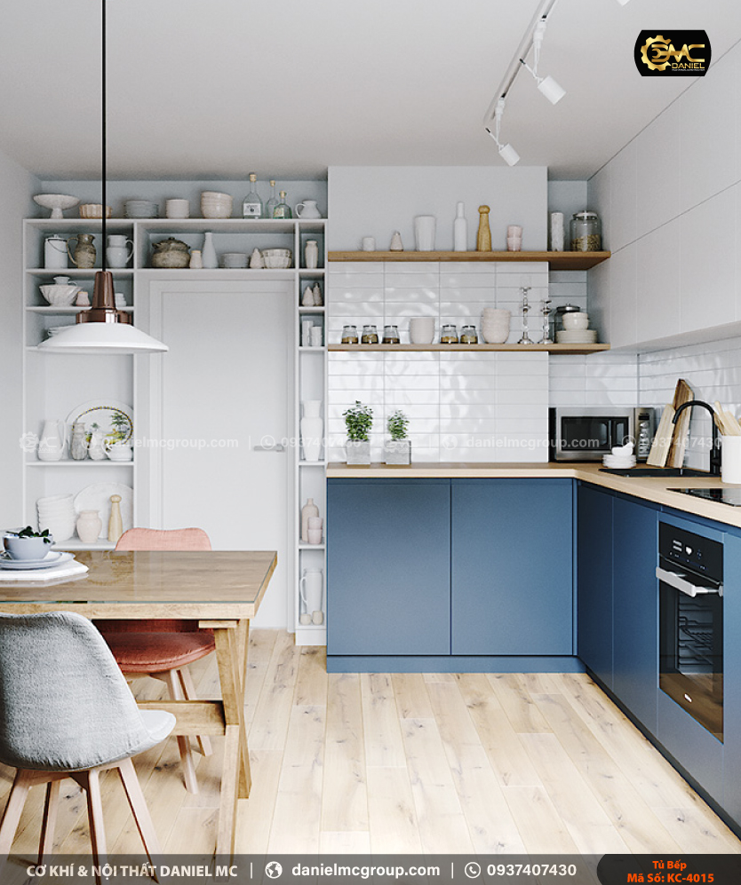 Tủ bếp đẹp KC-4015 Tủ bếp đẹp KC-4015