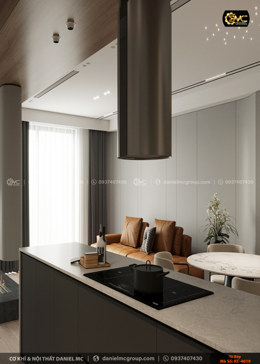 Tủ bếp đẹp KC-4019 Tủ bếp đẹp KC-4019