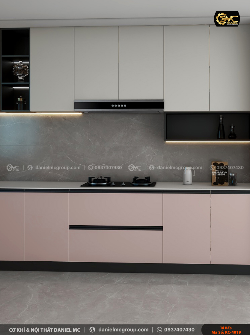 Tủ bếp đẹp KC-4019 Tủ bếp đẹp KC-4019
