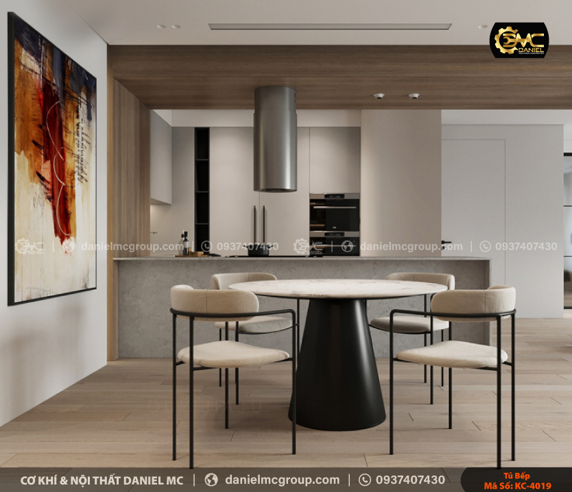 Tủ bếp đẹp KC-4019 Tủ bếp đẹp KC-4019