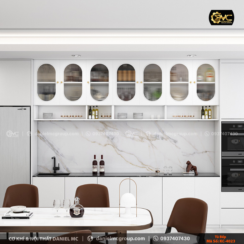 Tủ bếp đẹp KC-4023 Tủ bếp đẹp KC-4023