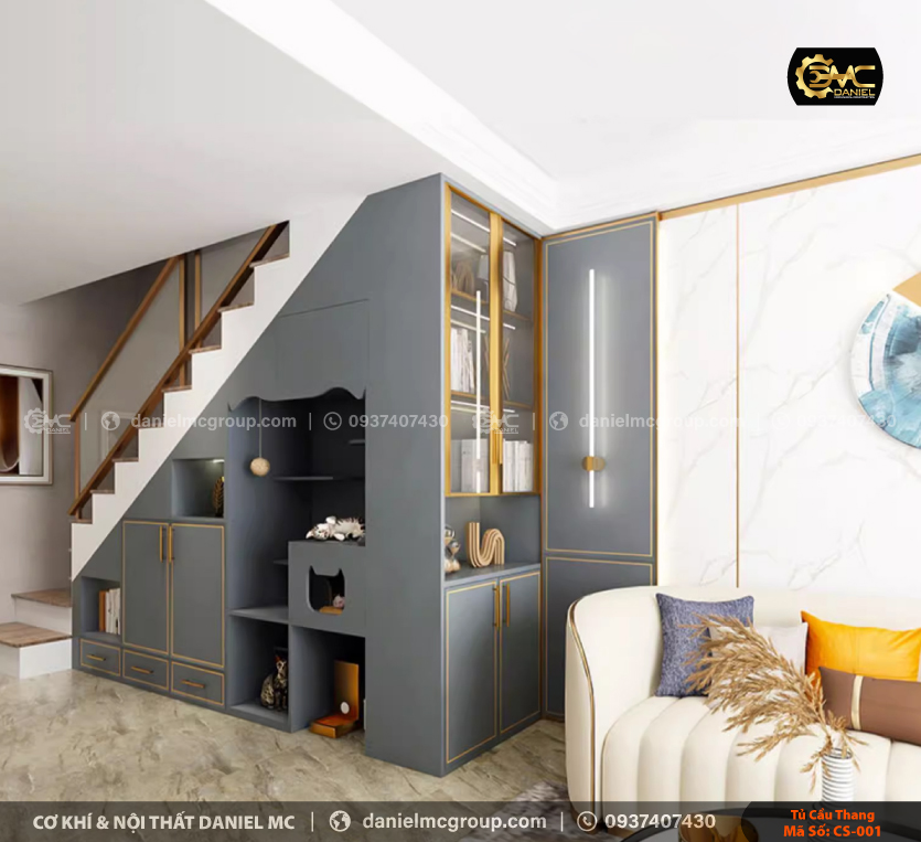 Tủ cầu thang CS-001 Tủ cầu thang CS-001