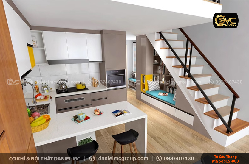 Tủ cầu thang CS-003 Tủ cầu thang CS-003