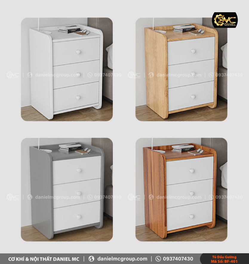Tủ đầu giường BF-401 Tủ đầu giường BF-401