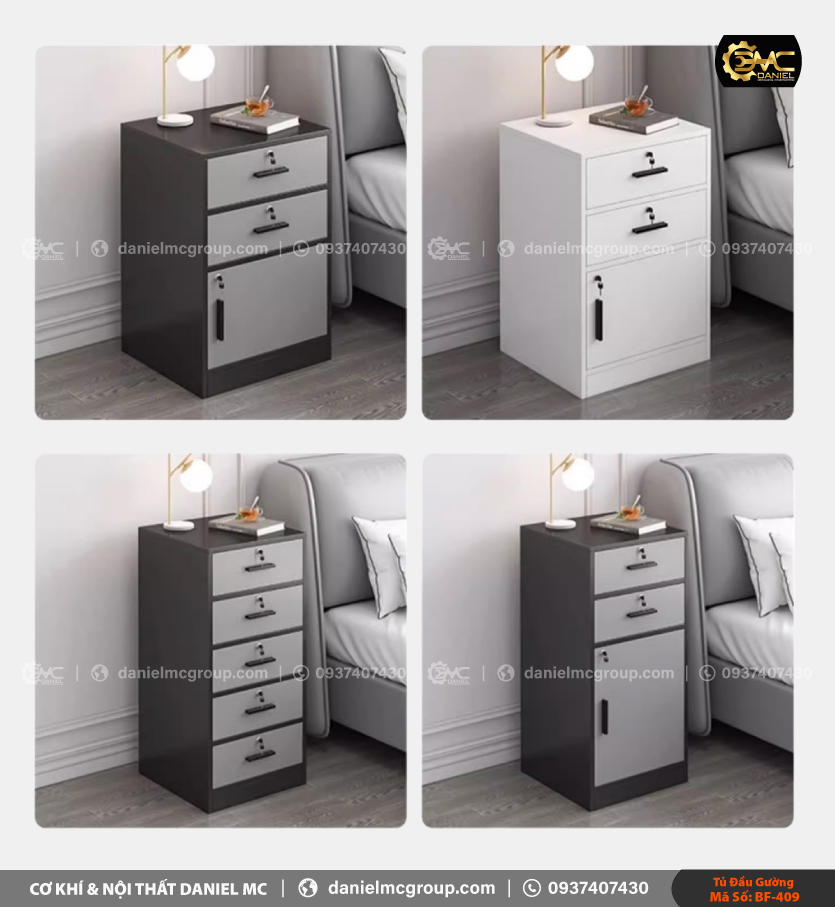 Tủ đầu giường BF-409 Tủ đầu giường BF-409