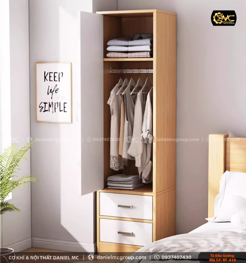 Tủ đầu giường BF-410 Tủ đầu giường BF-410