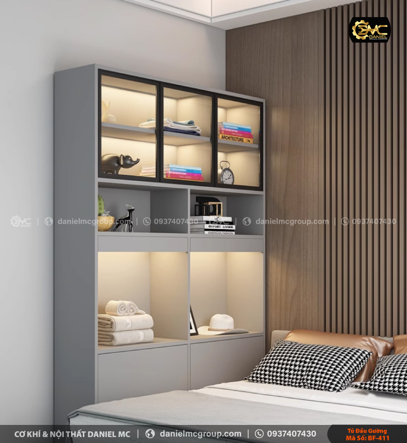 Tủ đầu giường BF-411 Tủ đầu giường BF-411